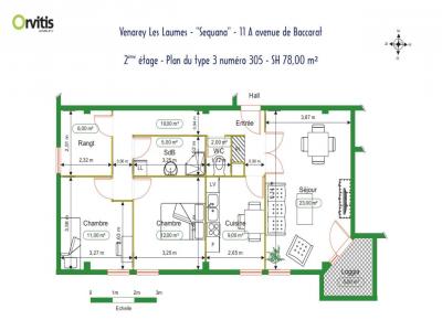 Location Appartement 3 pi�ces VENAREY-LES-LAUMES 21150