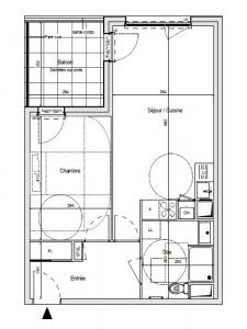 Location Appartement 2 pi�ces MORANGIS 91420