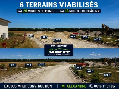Vente Terrain REIMS 51100