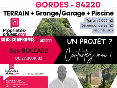 Vente Terrain GORDES 84220