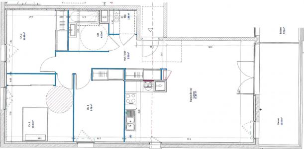 Location Appartement 4 pi�ces SAINT-PAUL-DE-VARAX 01240