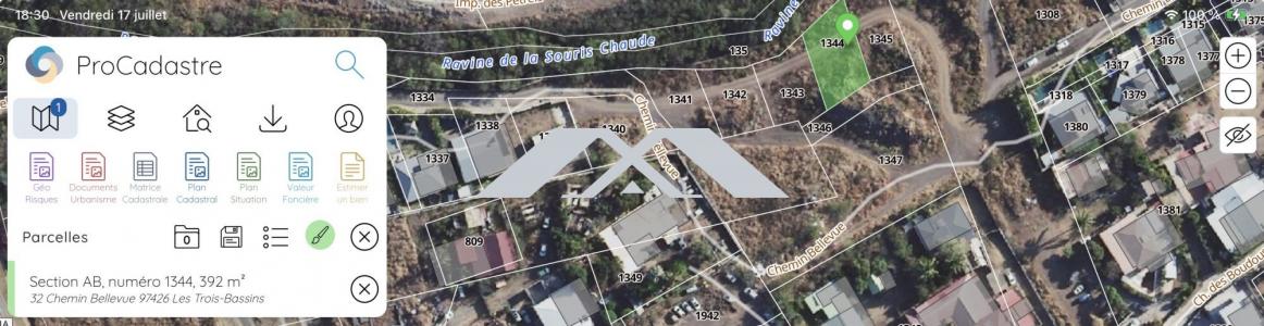 Vente Terrain TROIS-BASSINS 97426
