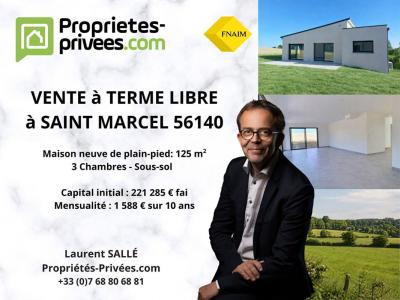 Vente Maison 5 pi�ces SAINT-MARCEL 56140