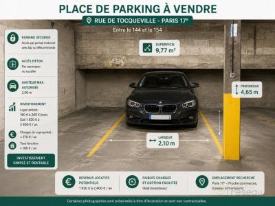 Vente Parking PARIS-17EME-ARRONDISSEMENT 75017