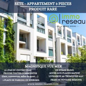 Vente Appartement 3 pi�ces SETE 34200