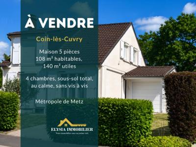 Vente Maison 5 pi�ces COIN-LES-CUVRY 57420
