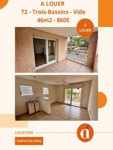 Location Appartement 2 pi�ces TROIS-BASSINS 97426