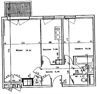 Location Appartement 2 pi�ces NANTES 44000