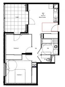 Location Appartement 3 pi�ces GRENOBLE 38100