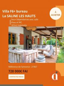 Vente Maison 6 pi�ces SAINT-PAUL 97460