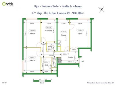 Location Appartement 4 pi�ces DIJON 21000