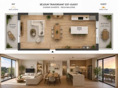 Vente Appartement 3 pi�ces CENON 33150