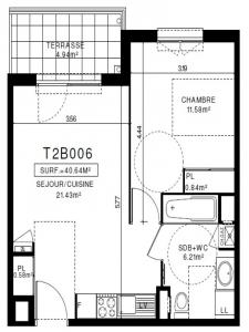 Location Appartement 2 pi�ces CLERMONT-FERRAND 63000