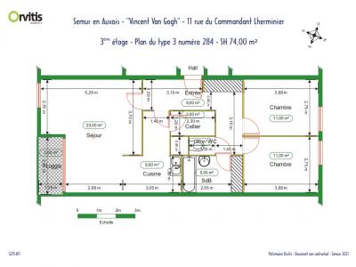 Location Appartement 3 pi�ces SEMUR-EN-AUXOIS 21140