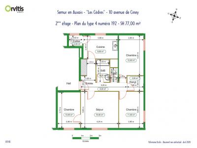 Location Appartement 4 pi�ces SEMUR-EN-AUXOIS 21140