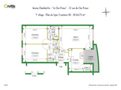 Location Appartement 3 pi�ces GEVREY-CHAMBERTIN 21220