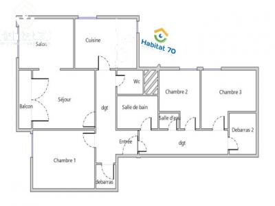 Location Appartement 5 pi�ces PLANCHER-LES-MINES 70290