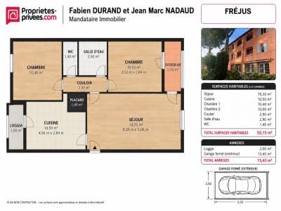 Vente Appartement 3 pi�ces FREJUS 83600