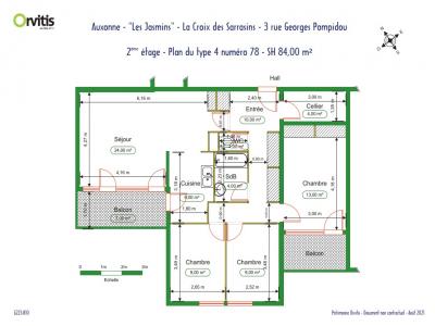 Location Appartement 4 pi�ces AUXONNE 21130