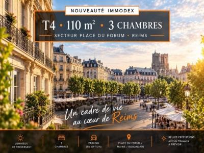 Vente Appartement 4 pi�ces REIMS 51100