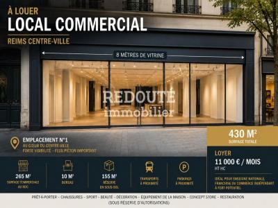 Location Local commercial REIMS 51100