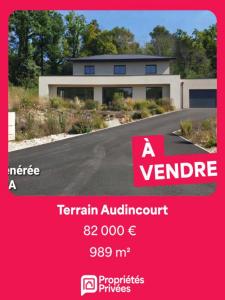 Vente Terrain AUDINCOURT 25400