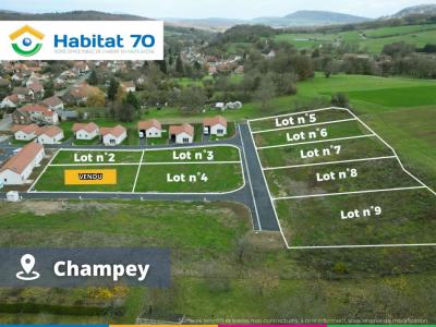 Vente Terrain CHAMPEY 70400