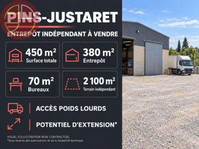 Vente Commerce PINS-JUSTARET 31860