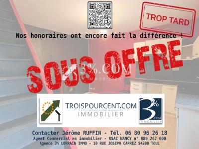 Vente Maison 2 pi�ces VANNES-LE-CHATEL 54112
