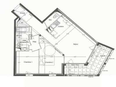 Location Appartement 3 pi�ces NANTES 44100