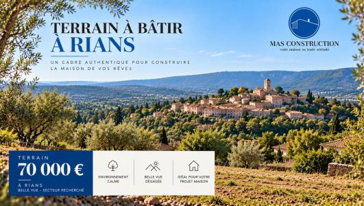Vente Terrain RIANS 83560