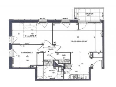 Location Appartement 3 pi�ces NANTES 44100