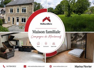 Vente Maison 5 pi�ces MONTENEUF 56380
