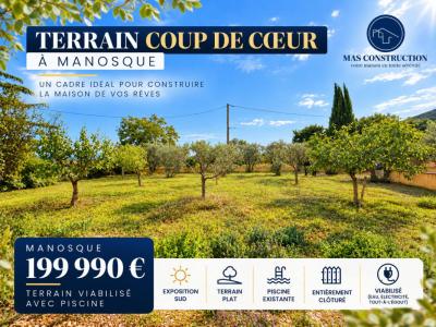 Vente Terrain MANOSQUE 04100