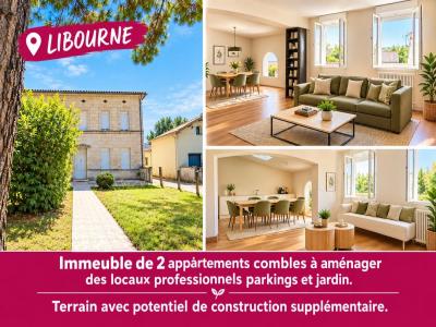 Vente Immeuble LIBOURNE 33500