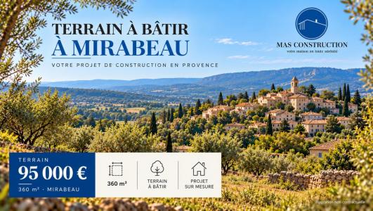 Vente Terrain MIRABEAU 84120
