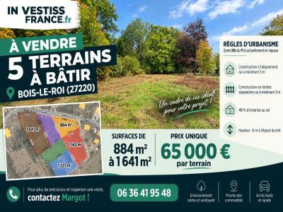 Vente Terrain BOIS-LE-ROI 27220