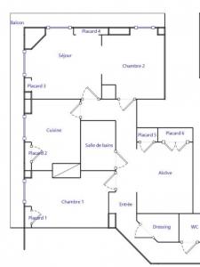 Location Appartement 3 pi�ces LYON-7EME-ARRONDISSEMENT 69007