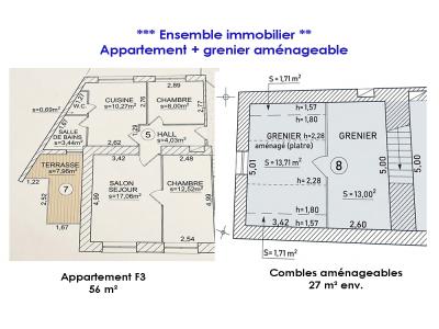 Vente Appartement 4 pi�ces SAVIGNEUX 42600