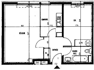 Location Appartement 2 pi�ces NANTES 44100