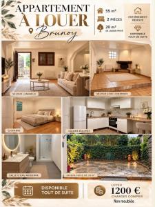 Location Appartement 2 pi�ces BRUNOY 91800