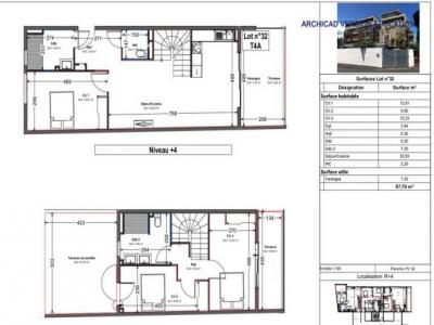 Location Appartement 4 pi�ces SAINTE-CLOTILDE 97490