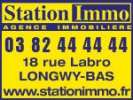 votre agent immobilier STATION IMMO FRANCE SA (LONGWY 54400)
