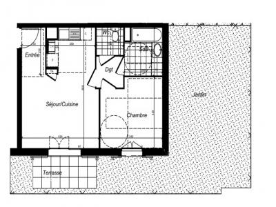 Acheter Appartement 41 m2 Chevry-cossigny