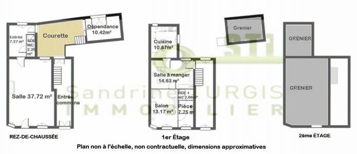 Acheter Immeuble 97 m2 Chatillon-coligny