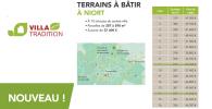 Vente Terrain Niort  287 m2