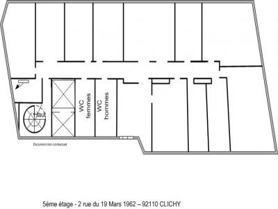 Louer Bureau 310 m2 Clichy