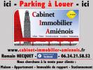 For rent Parking Amiens  12 m2
