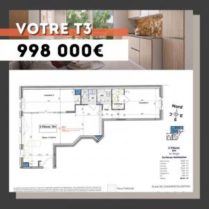 Annonce Vente Appartement Paris-19eme-arrondissement 75