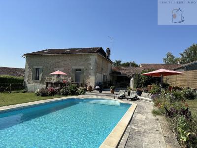 For sale Bazac 9 rooms 221 m2 Charente (16210) photo 0